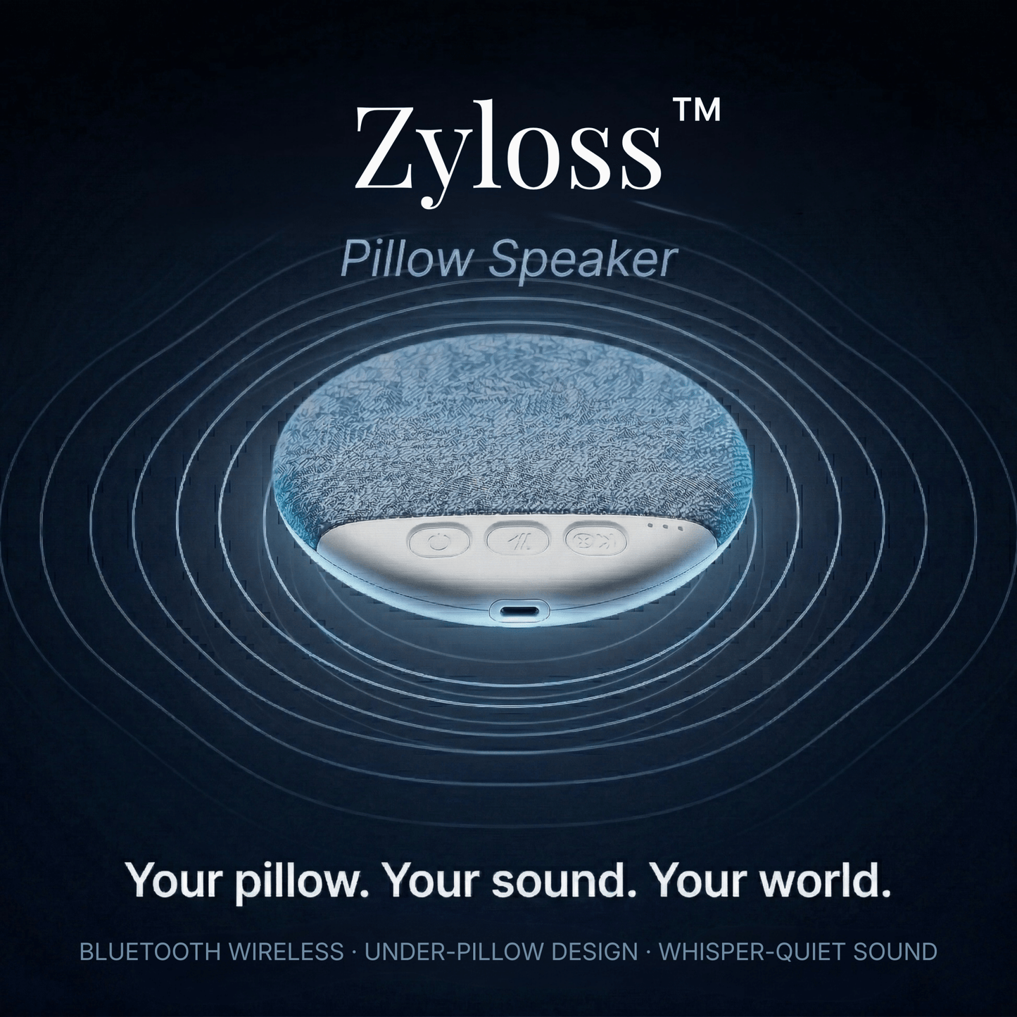 Zyloss™ Pillow Speaker - Zyloss