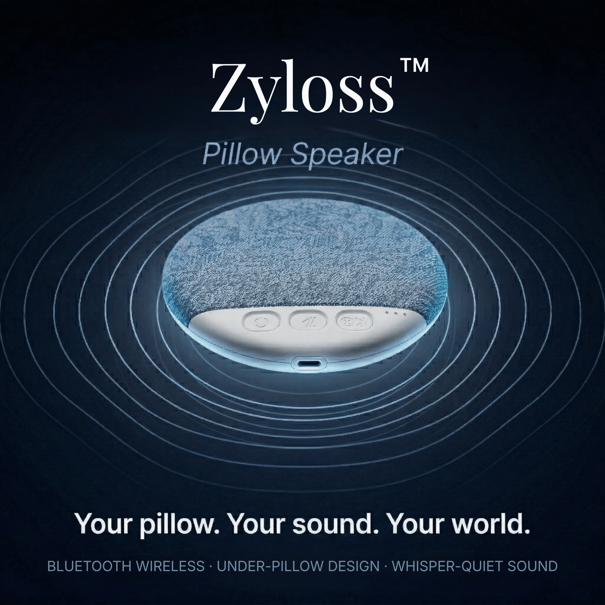 Zyloss™ Pillow Speaker - Zyloss