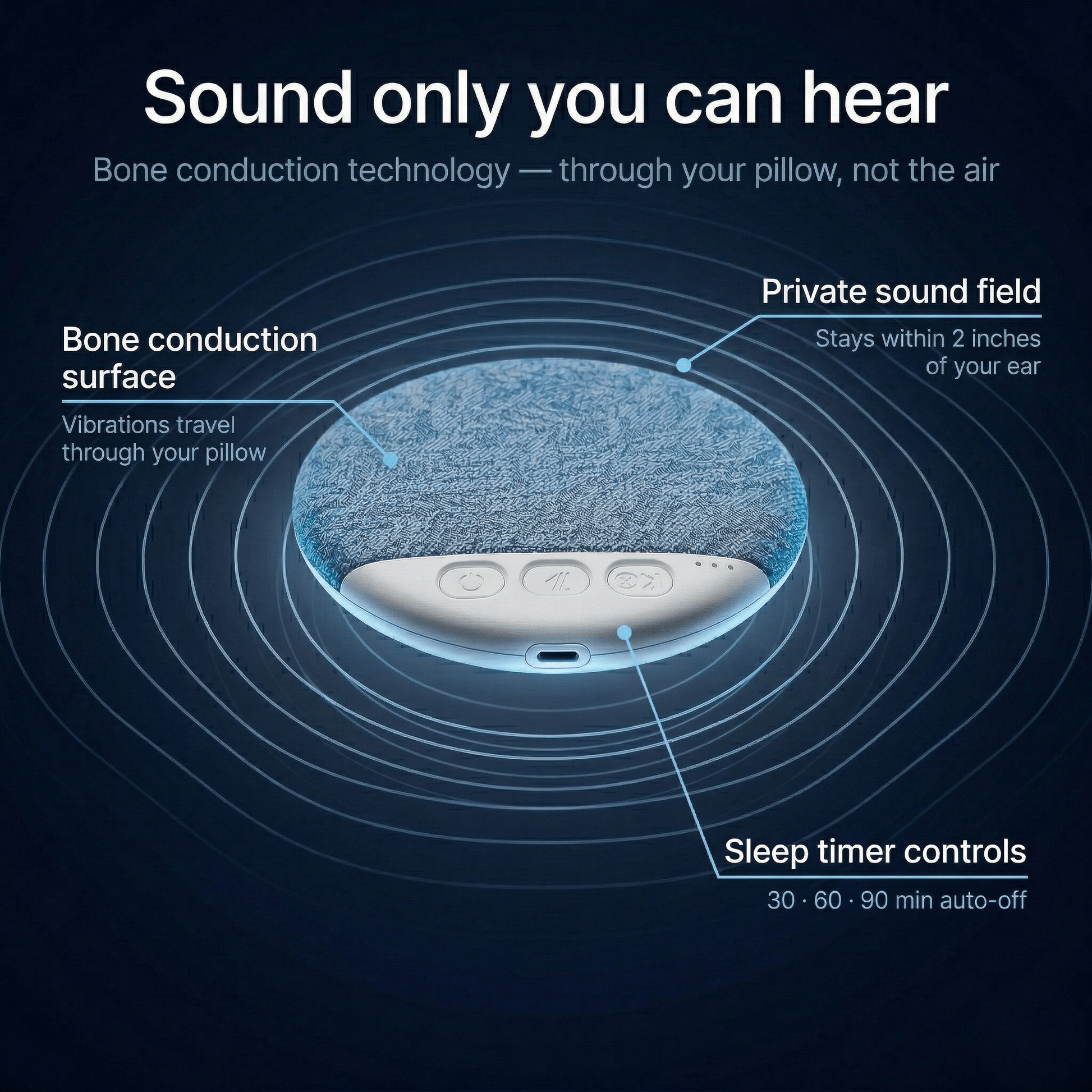 Zyloss™ Pillow Speaker - Zyloss